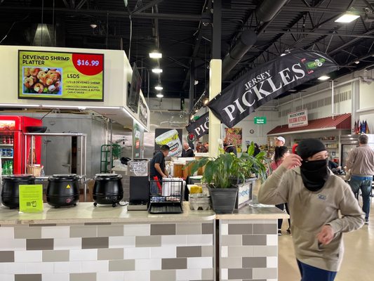The Amish at Columbus Market by null