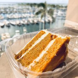 Diamond Head Market & Grill - Carrot Cake (has macadamia nuts) - good!  Moist and not overly sweet.