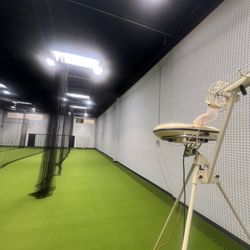 Lane 1 with Bowling Machine