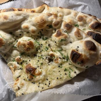 Four Monkeys - Garlic Naan - Indian Near Me - Summit, New Jersey
