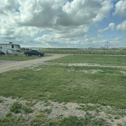 El Rancho Village RV & Cabins - View from back of the park