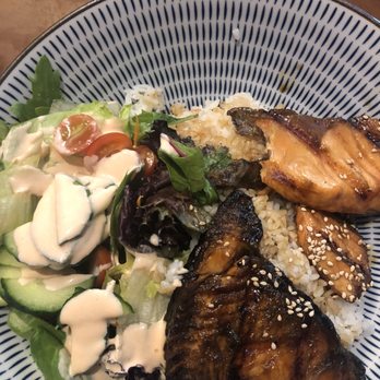 Fuji Sushi - Teriyaki salmon meal. - Sushi Bars Near Me - Seattle, Washington