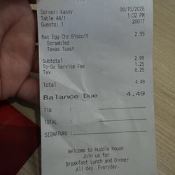 Huddle House - Cheap