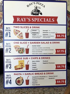 Menu photo 8 Ray's Pizza Irvine, CA