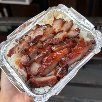Sam Ping’s Chinese BBQ - Cha Siu Over Rice 16oz (Grand Opening Special) 特价叉烧 - Cantonese Near Me - New York, New York Sam Ping’s Chinese BBQ - Cha Siu Over Rice 16oz (Grand Opening Special) 特价叉烧 - Cantonese Near Me - New York, New York