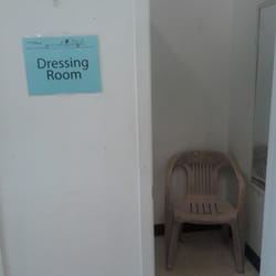 Goodwill Industries - Smallest dressing room EVER! :)