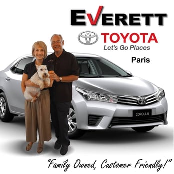 Everett Toyota Paris - Car Dealers Near Me - Paris, Texas