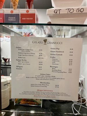 Menu photo 5 Gelato Granucci Palm Springs, CA Menu photo 5 Gelato Granucci Palm Springs, CA