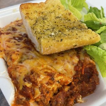 Midtown Cafe - Daily special of lasagna only $8.50 - Cafes Near Me - Sacramento, California