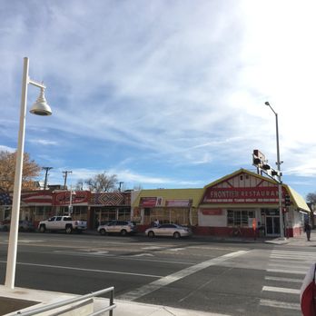 Frontier - Exterior of the Frontier - It has parking at the back which goes on for the entire block or two perhaps - Mexican Near Me - Albuquerque, New Mexico