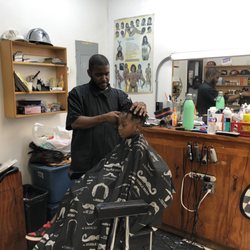 Lab the Barber Shop - Geral (hope I spelled that right) is a gentleman, scholar, and damned good barber.