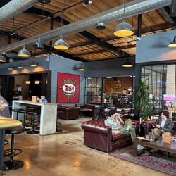 Bike Shed Moto Co - Los Angeles - The couches are comfy.