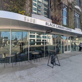 Black Canvas Coffee - Exterior - Breakfast & Brunch Near Me - Beverly Hills, California