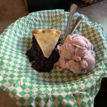 The Huckleberry Patch - Incredible warm huckleberry pie with huckleberry ice cream! A MUST have! - Desserts Near Me - Hungry Horse, Montana The Huckleberry Patch - Incredible warm huckleberry pie with huckleberry ice cream! A MUST have! - Desserts Near Me - Hungry Horse, Montana