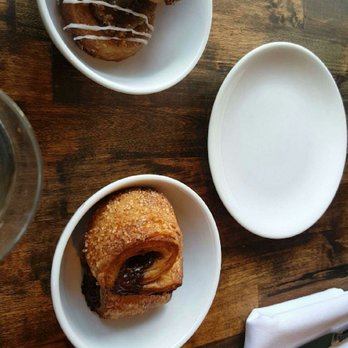 Dirt Candy - walnut fennel sticky bun + chocolate & onion croissant - Vegetarian Near Me - New York, New York Dirt Candy - walnut fennel sticky bun + chocolate & onion croissant - Vegetarian Near Me - New York, New York