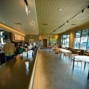 Starbucks - the interior of a coffee shop - Coffee & Tea Near Me - Aurora, Colorado Starbucks - the interior of a coffee shop - Coffee & Tea Near Me - Aurora, Colorado