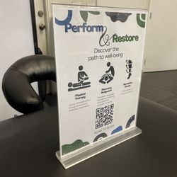 Perform & Restore Physical Therapy - Just there flyer