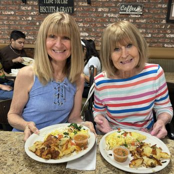 Carolyn's Cafe - Our entree was split. We loved it. The salsa was spicy but delicious! - Breakfast & Brunch Near Me - Redlands, California