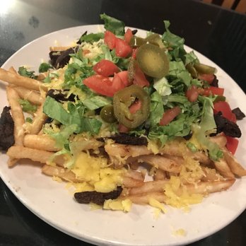 Spotted Dog - Vegan Angelina's Carne Asada Fries! - Vegetarian Near Me - Carrboro, North Carolina