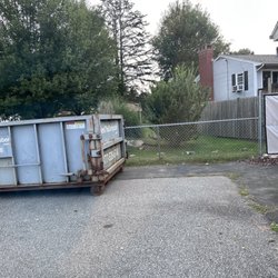 Thompson Waste Removal/Discount Dumpsters - Dumpster delivered in the perfect spot.