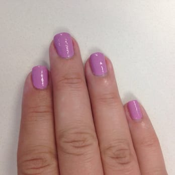 Q-Nails - They look nice, but if you look close you can see the little bubbles in the polish... - Nail Salons Near Me - Pleasant Hill, California
