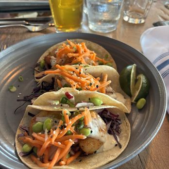The Boathouse Restaurant - Blackened Shrimp Tacos - Seafood Near Me - Kennebunkport, Maine