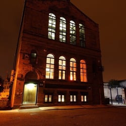 Blueprint Studios - Outside Blueprint Studios at night