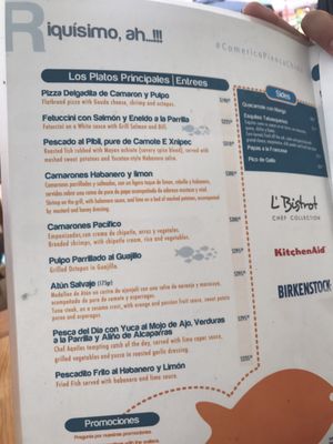 Menu photo 2 La Fishería Playa del Carmen, ROO Menu photo 2 La Fishería Playa del Carmen, ROO