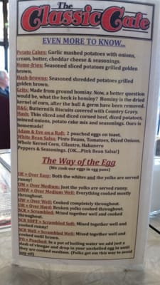 Menu photo 6 The Classic Cafe Providence, RI