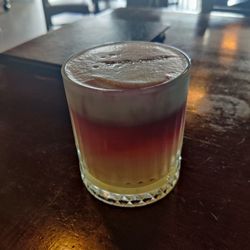 Al Dente - NY whiskey sour