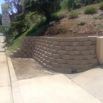 Lucky Star Landscaping - Perfect Retaining wall - Landscaping Near Me