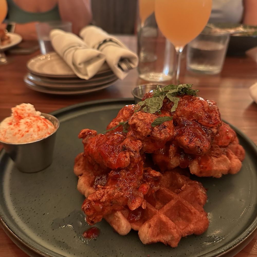 Chicken and waffles Chicken and waffles