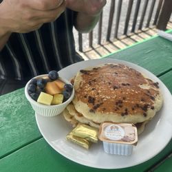 Molly Malone's Irish Pub - Chocolate chip pancakes