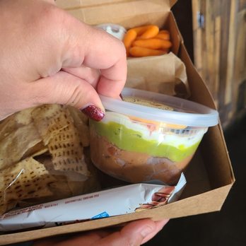 Passion for Catering - Bean dip box! - Caterers Near Me - Hayward, California Passion for Catering - Bean dip box! - Caterers Near Me - Hayward, California