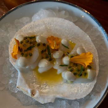 Snail Bar - Scallop with Passion Fruit - Wine Bars Near Me - Oakland, California