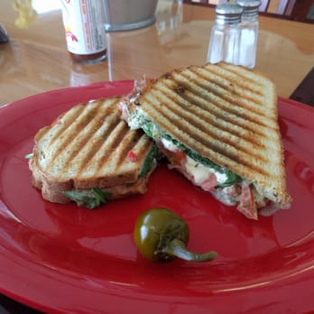 Paninis - Mozzarella, tomato, pesto panini - Sandwiches Near Me - Signal Hill, California Paninis - Mozzarella, tomato, pesto panini - Sandwiches Near Me - Signal Hill, California