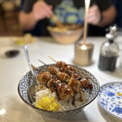 Akeno Sushi Bar@ Old Town - Yakitori-Don lunch special