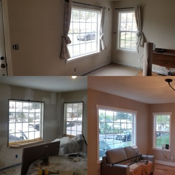 Northwest Painting Outfit - Fixed all the cracking in the plaster the right way too last for a long time. Replaced and painted the trim. - Painters Near Me Northwest Painting Outfit - Fixed all the cracking in the plaster the right way too last for a long time. Replaced and painted the trim. - Painters Near Me