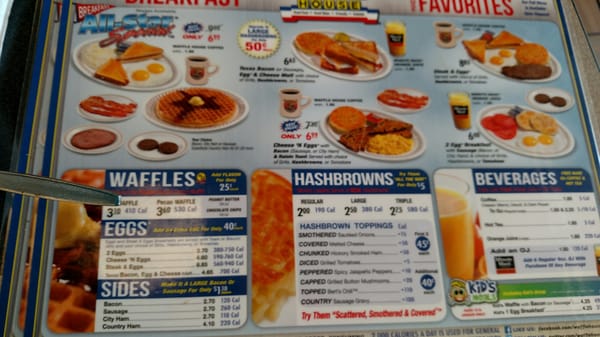 Menu photo 8 Waffle House Harvey, LA Menu photo 8 Waffle House Harvey, LA
