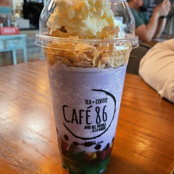 Cafe 86 - Halo halo upside down! - Desserts Near Me - Union City, California
