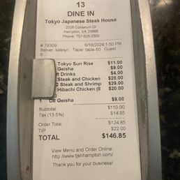 Be Aware they tip themselves $22 on "Special Occasions" without your knowledge. Be Aware they tip themselves $22 on "Special Occasions" without your knowledge.