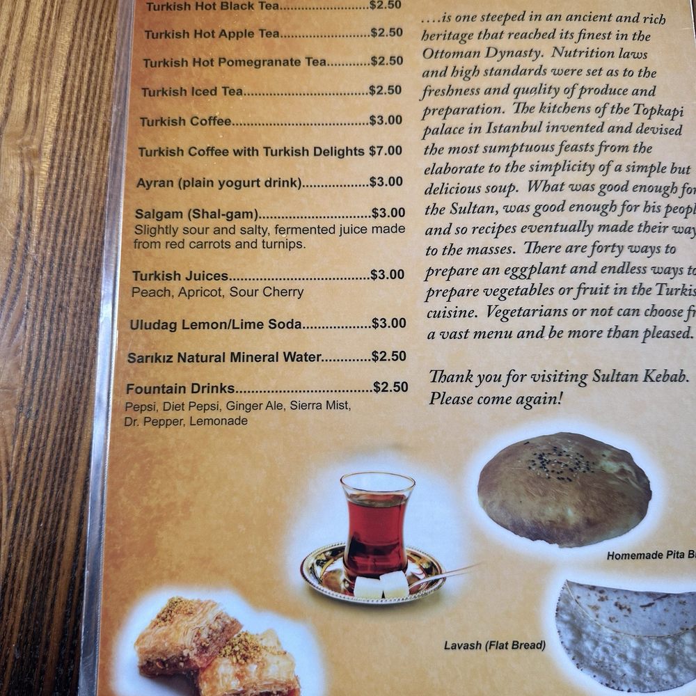 Menu Menu