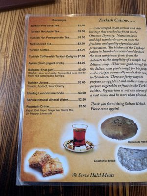 Menu photo 4 Sultan Kebab Charlottesville, VA