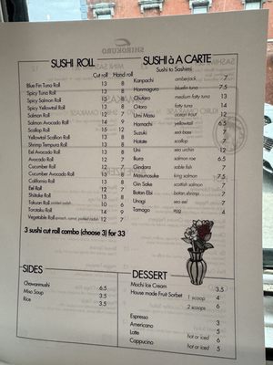 Menu photo 3 Shirokuro New York, NY