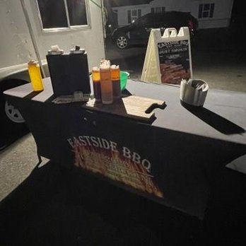 Eastside BBQ - Sauce and condiment prep area - Food Trucks Near Me - Sanford, Florida