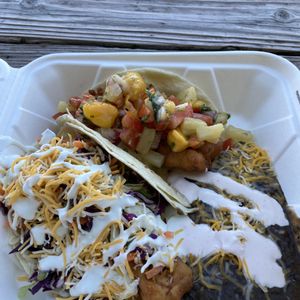 Photo of Tioga Gas Mart & Whoa Nellie Deli - Lee Vining, CA, United States. Huge portion. Enough for 2 people