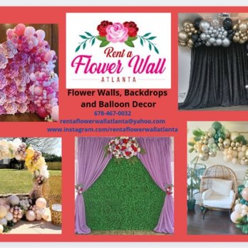 Rent A Flower Wall Atlanta - Balloon Services Near Me Rent A Flower Wall Atlanta - Balloon Services Near Me