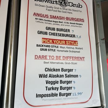 Stewart&Grub - Menu as of 01/2024 - Chicken Wings Near Me - Downey, California