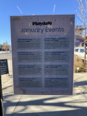 Menu photo 1 Playdate Westminster, CO