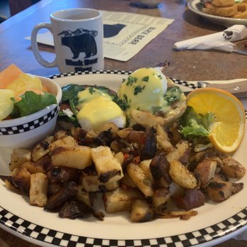 Black Bear Diner - California Bacon Benedict - Diners Near Me - Rancho Cucamonga, California Black Bear Diner - California Bacon Benedict - Diners Near Me - Rancho Cucamonga, California